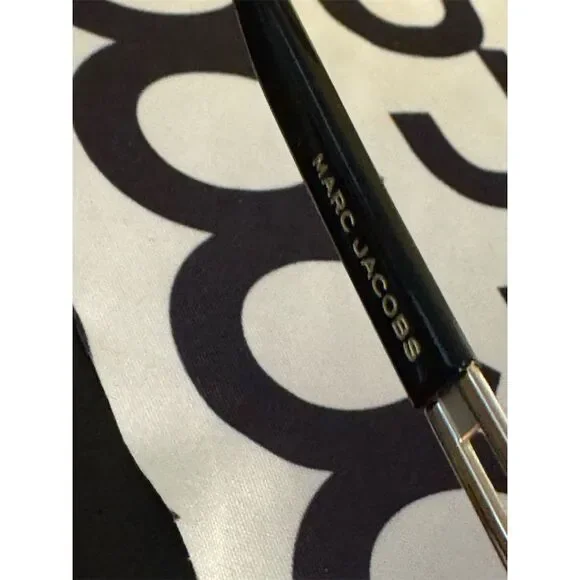 Marc Jacobs Unisex Square Sunglasses Black Gradient Lens UV400 - Picture 7 of 14